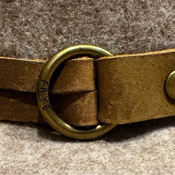 🧢 Frye Felt Tall Crown Fedora – Tumbleweed Tan – Size M/L New - Picture 5 of 6